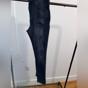 Black Ripped Skinny fit jeans size 36/32